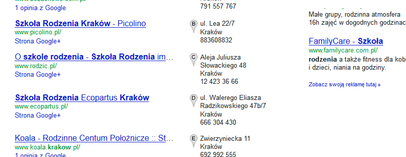 TOP3 dla frazy szkoła rodzenia kraków