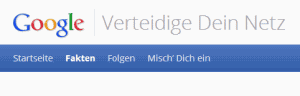 Google Verteidige dein Netz